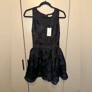 NWT Ladaire Monica Black Sleeveless Dress size XS